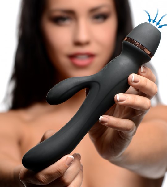 Shegasm Supreme 3 in 1 Silicone Suction Rabbit Vibe