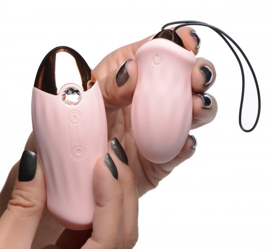 Tandem Teaser 10X Clitoral Stimulator with bonus Egg Vibe