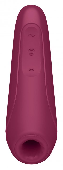 Satisfyer Curvy 1 Plus Air Pulse Stimulator and Vibrator