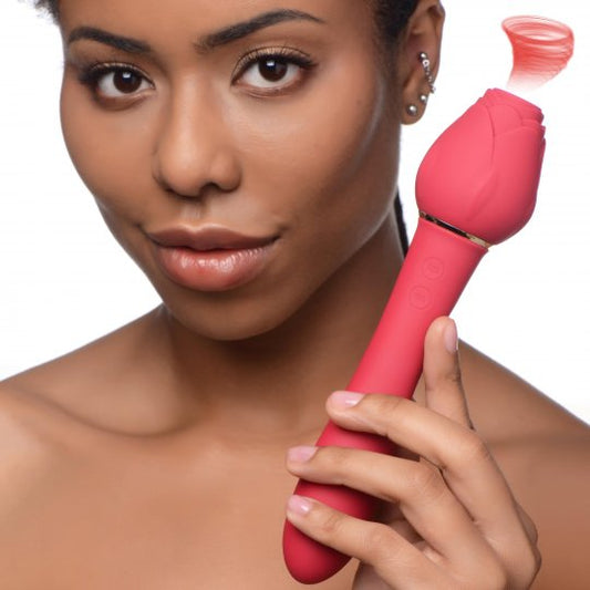 Sweet Heart Rose Clit Suction Vibrator