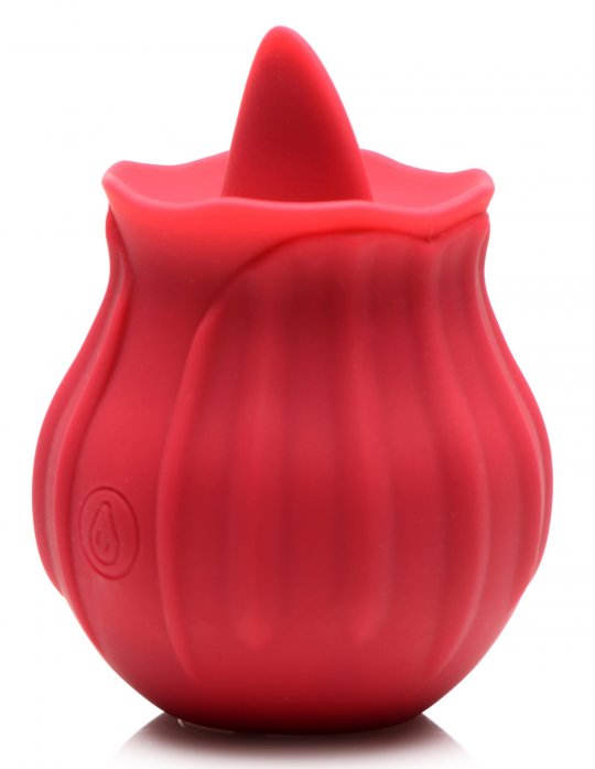 Wild Violet 10X Silicone Clit Licking Stimulator - Red