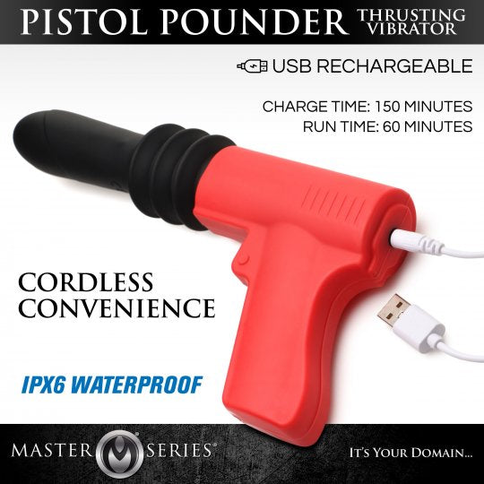 Pistola Pounder Thrusting Vibrator